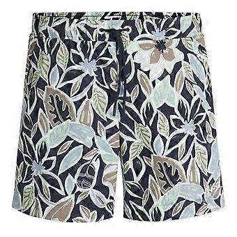 Hugo Boss Herren Badehose mit Blumenmuster