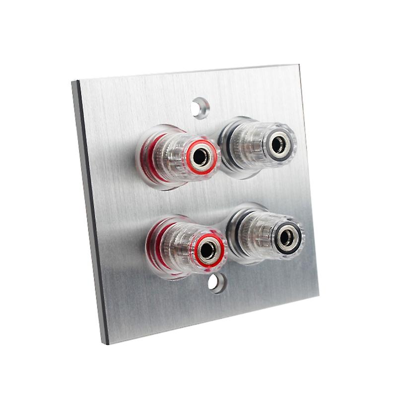 High Quality Banana Binding Post Wall Plate Surround Sound