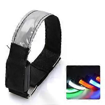 LED Night Running Armband Light USB Rechargeable Safety Belt Arm Leg Warning Wristband For Outdoor Night Cycling Camping Fishing