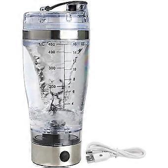 450 ml Elektryczny shaker białkowy,USB Shaker Butelki Milk Coffee Blender,Ruch butelki na wodę Vortex Tornado Smart Mixer A / a / 450mlBardzo fajny prezentBardzo ni