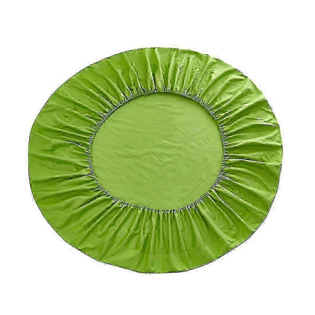 Solid Color Cotton Round Bed Fitted Sheet Bed Cover 2025