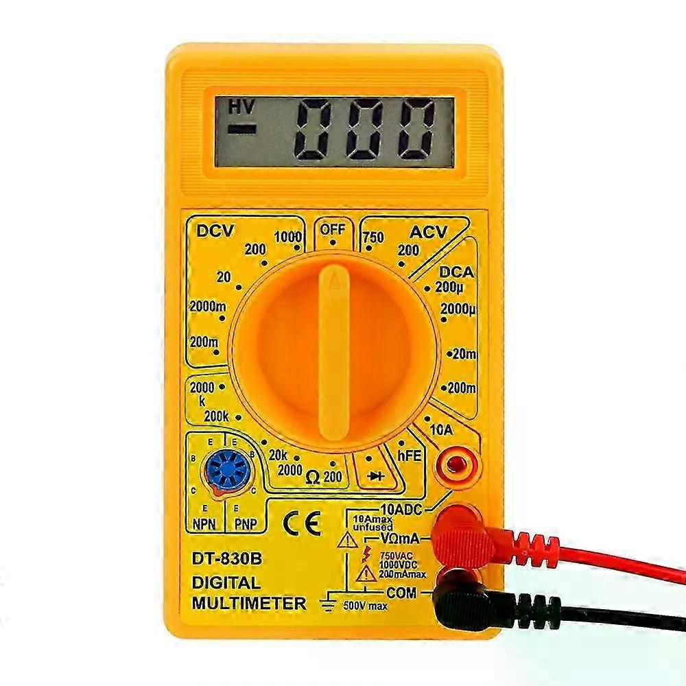 LCD Auto Range Digital Voltmeter Multimeter Ohmmeter Volt Tester Electrical Instrument Analysis Instrument