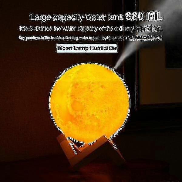 Ambient Lighting Moon Lamp Humidifier Aromatherapy Lights Diffuser Night