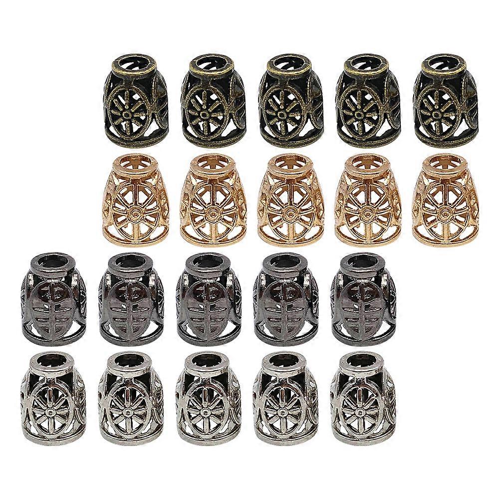 80Pcs Professional Cord Ends Multi-function Rope Stopper Convenient Rope Ends Cord Accessory