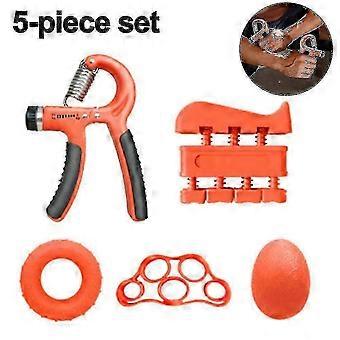 5-Piece Hand Grip Strengthener Kit Grip Strength Training Set
