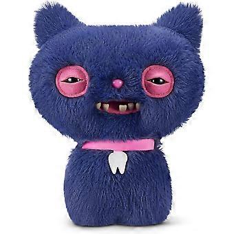 Funny Ugly Monster Stuffed Animal with Human-Like Teeth, Collectible Plush for Kids, Tweens, Teens, Adults & Cat-Loving Weirdos