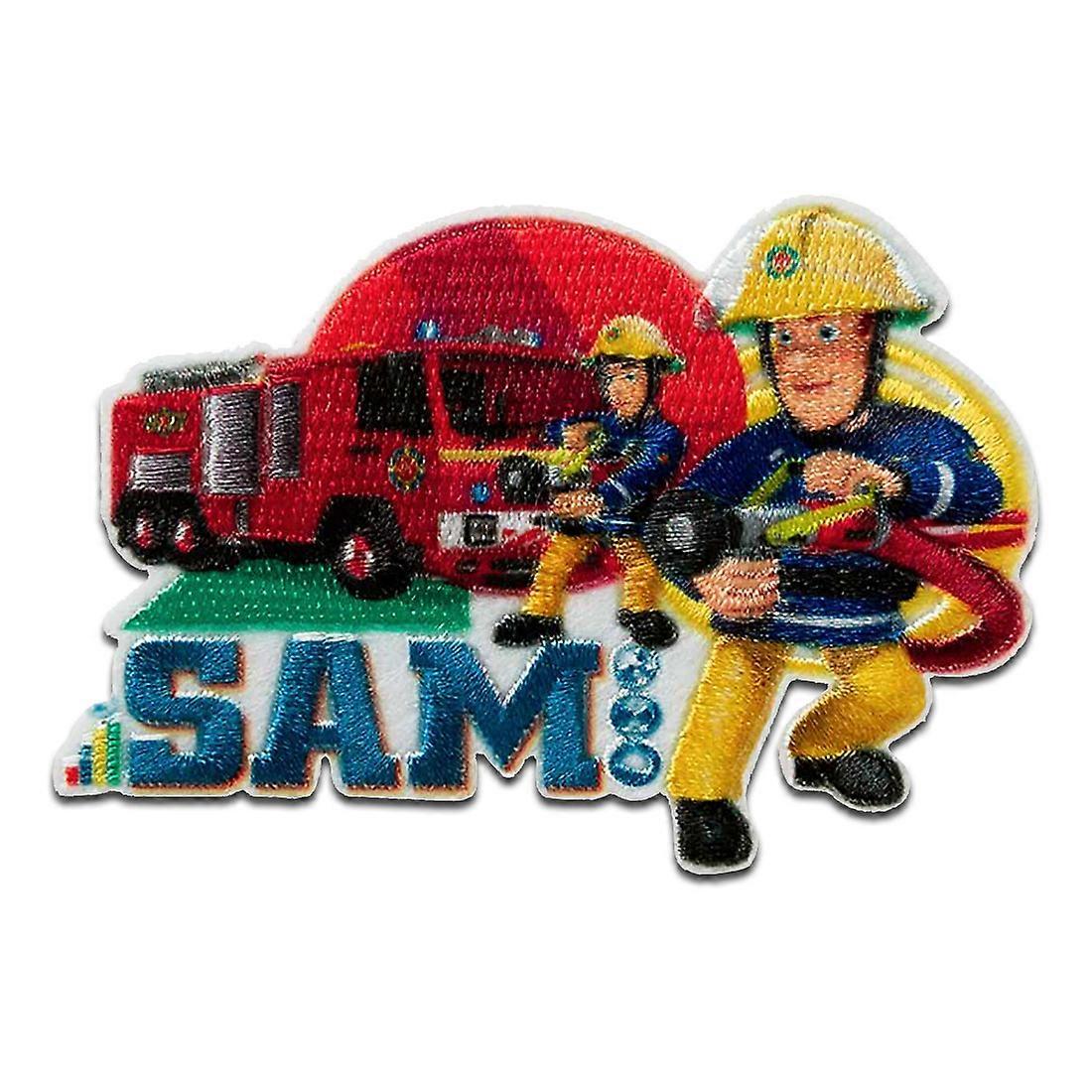 Firefighter Sam Sam © Jupiter Fire Truck Fire Extinguish - Patch