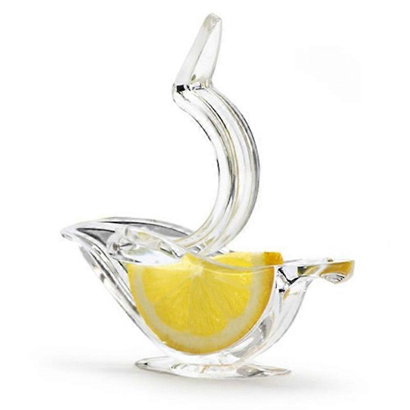 2pcs Individual Lemon Squeezer Lemon Squeezer Manual Hand Squeezer Acrylic Tableware Transparent Serving Tableware