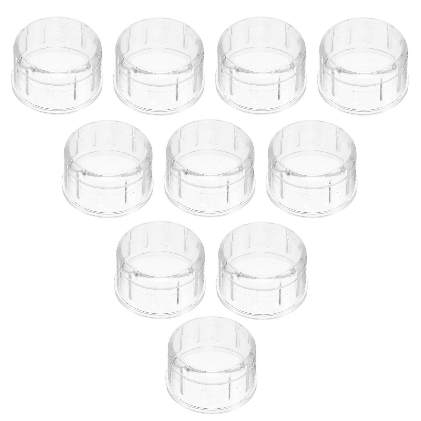 Transparent Shaker Bottle Lid for Spill Proof Function 40Pcs Set