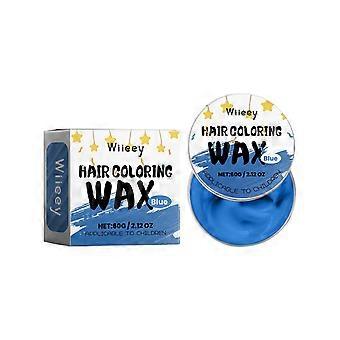 Wiieey Blue Creme de Cabelo Colorido para Crianças Extrato de Planta Manutenção Diy Cor Cuidados com os Cabelos Cor Beleza Pomada