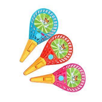 3pcs Scoop Ball Game Scoop Toss & Catch Outdoor Sports Beach Game Balls for Kids (Random Color)