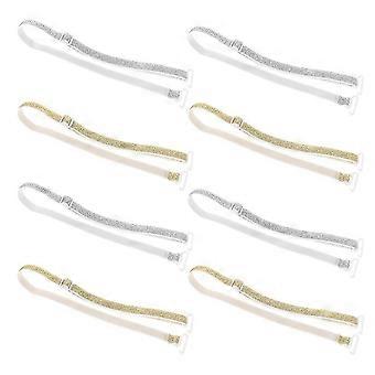 Elastic Bra Strap Holders Adjustable Non-Slip Bra Clips 20Pairs compatible with Women