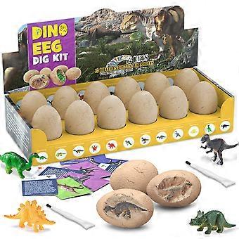 2026 Dinosaur Egg Archaeological Dig Creative Toy – Easter Educational Set for Kids