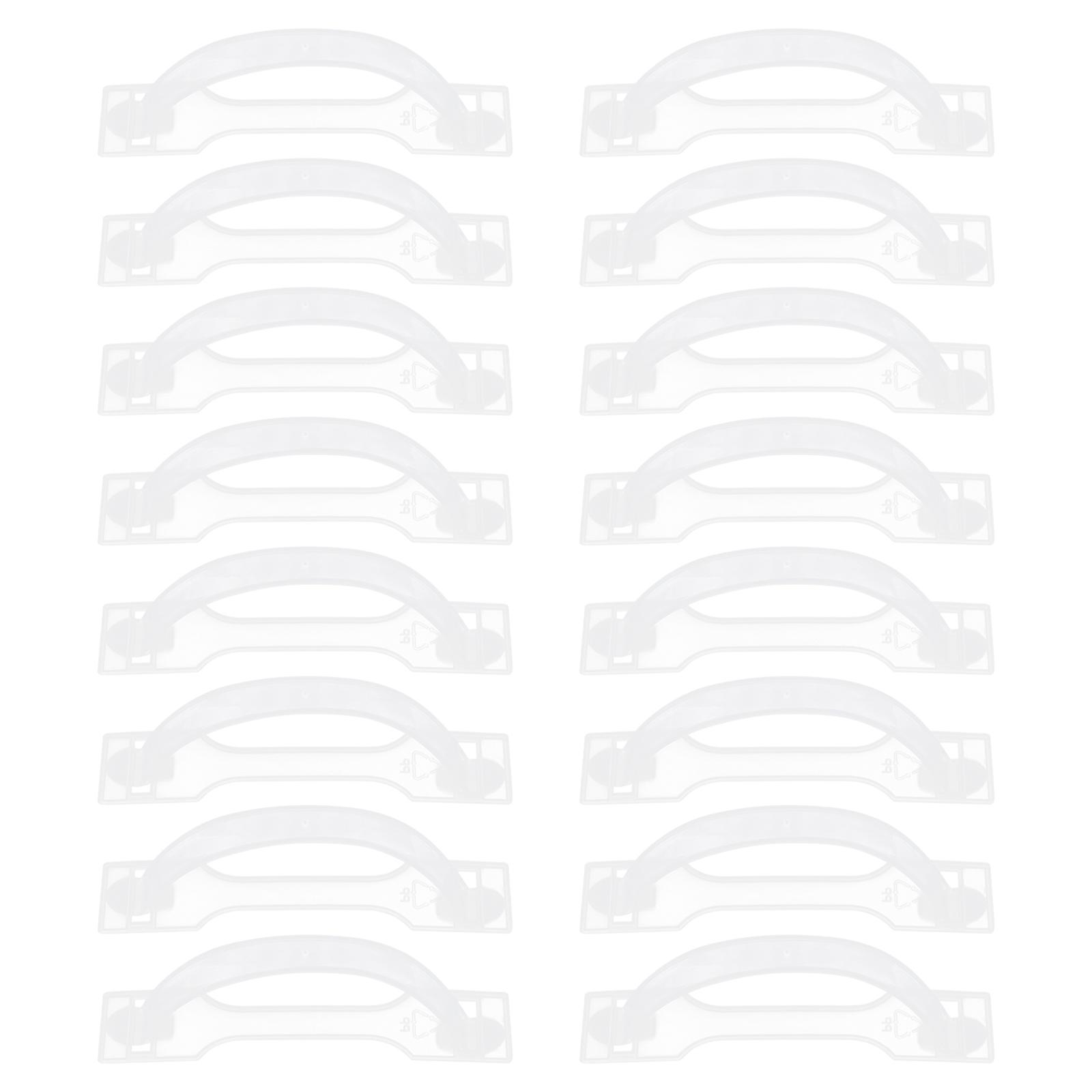 Egg Cake Box Handle for Gift Boxes 100Sets Plastic Handles
