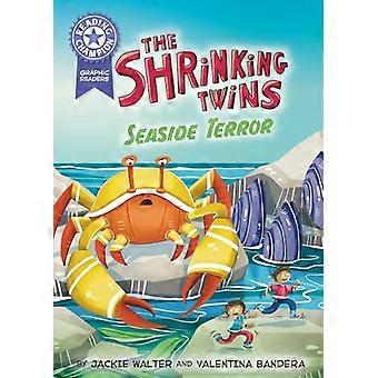 Reading Champion Graphics The Shrinking Twins Seaside Terror Book band Purple 8