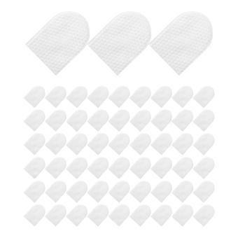 240 stuks gezicht katoenen pads wasbare make-up pads ronde make-up pads U-vormige zak katoenen pad oog make-up remover pads katoen katoen