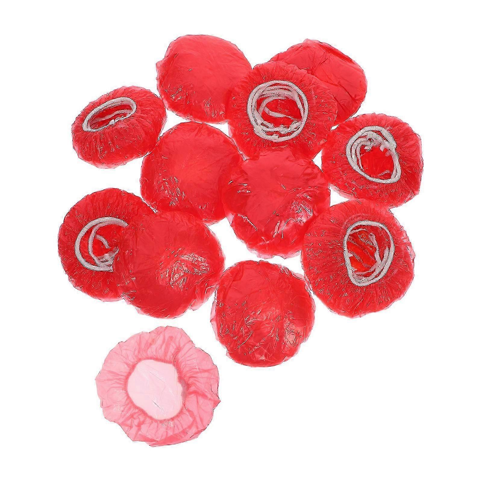 Protective Red Detector Cover for Fire Alarm Plastic 100Pcs Set