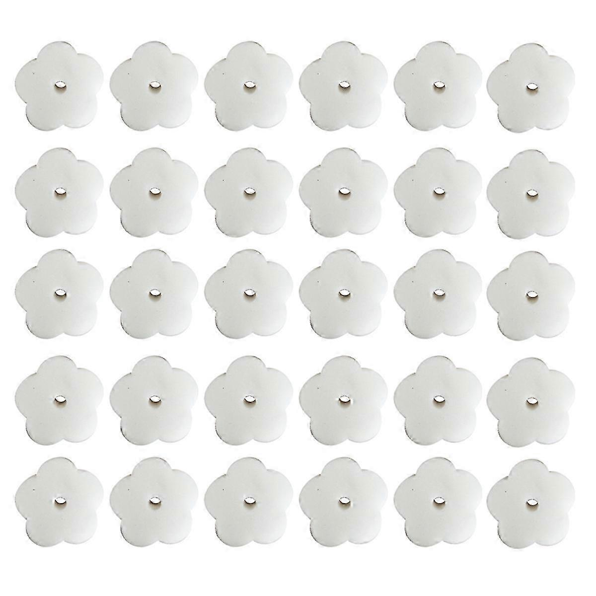 30Pcs White Flower Type Filter Sponge compatible with Swimming Pools