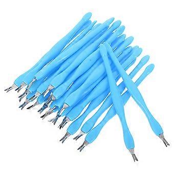 Nail Cuticle Removal Fork Cuticle Trimmer for Manicure Care 96Pcs