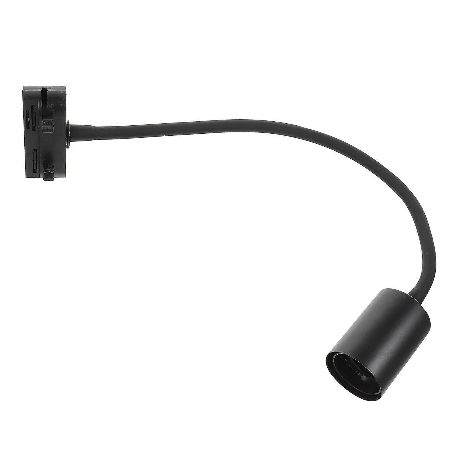 E27 Socket Track Lighting Head Fixture for Adjustable Lighting Purposes