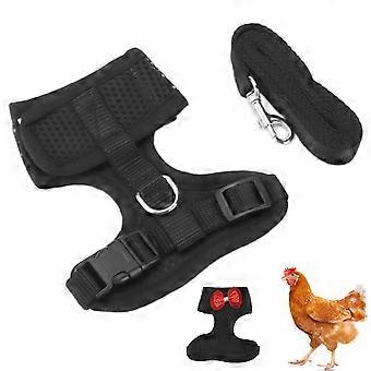   Chicken Harness and Leash Comfortable Breathable Hen Pet Vest for Hen Roosters