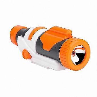 Adjustable Plastic Flashlight Mount with Bright LED Light, Compatible with Toy Guns
