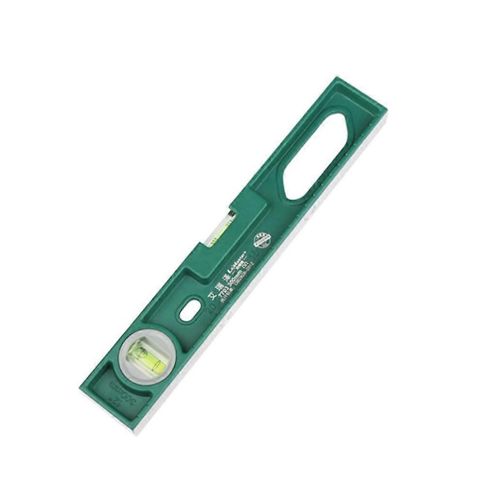 300mm Solid Aluminum Alloy Torpedo Level Plumb Level with 2 Bubble Vials Level Tool