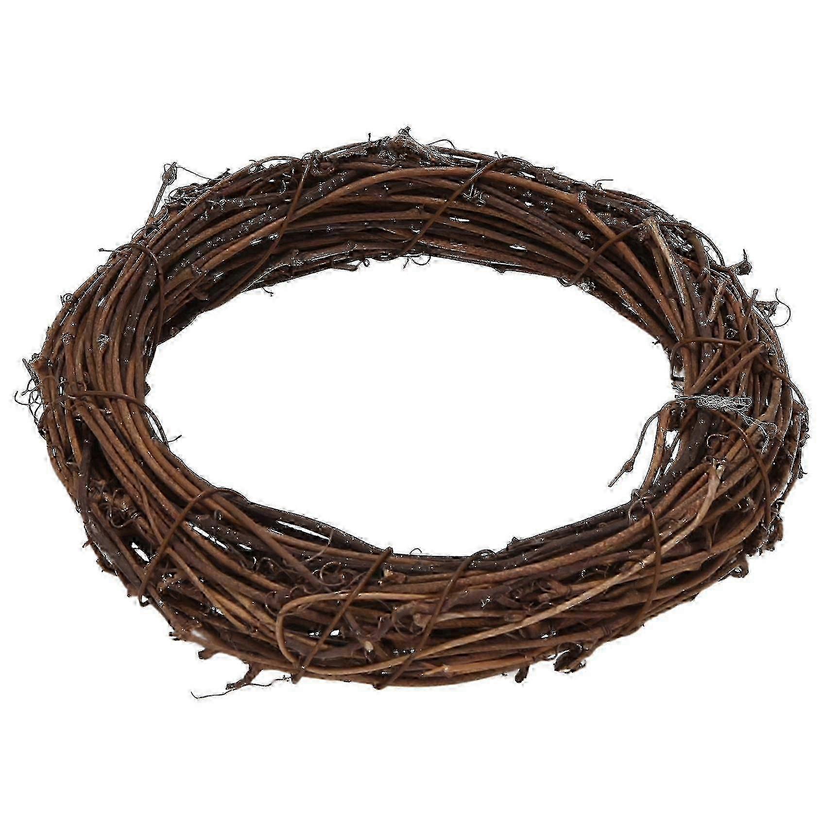 Rustic Grapevine Wreath Ring Pack