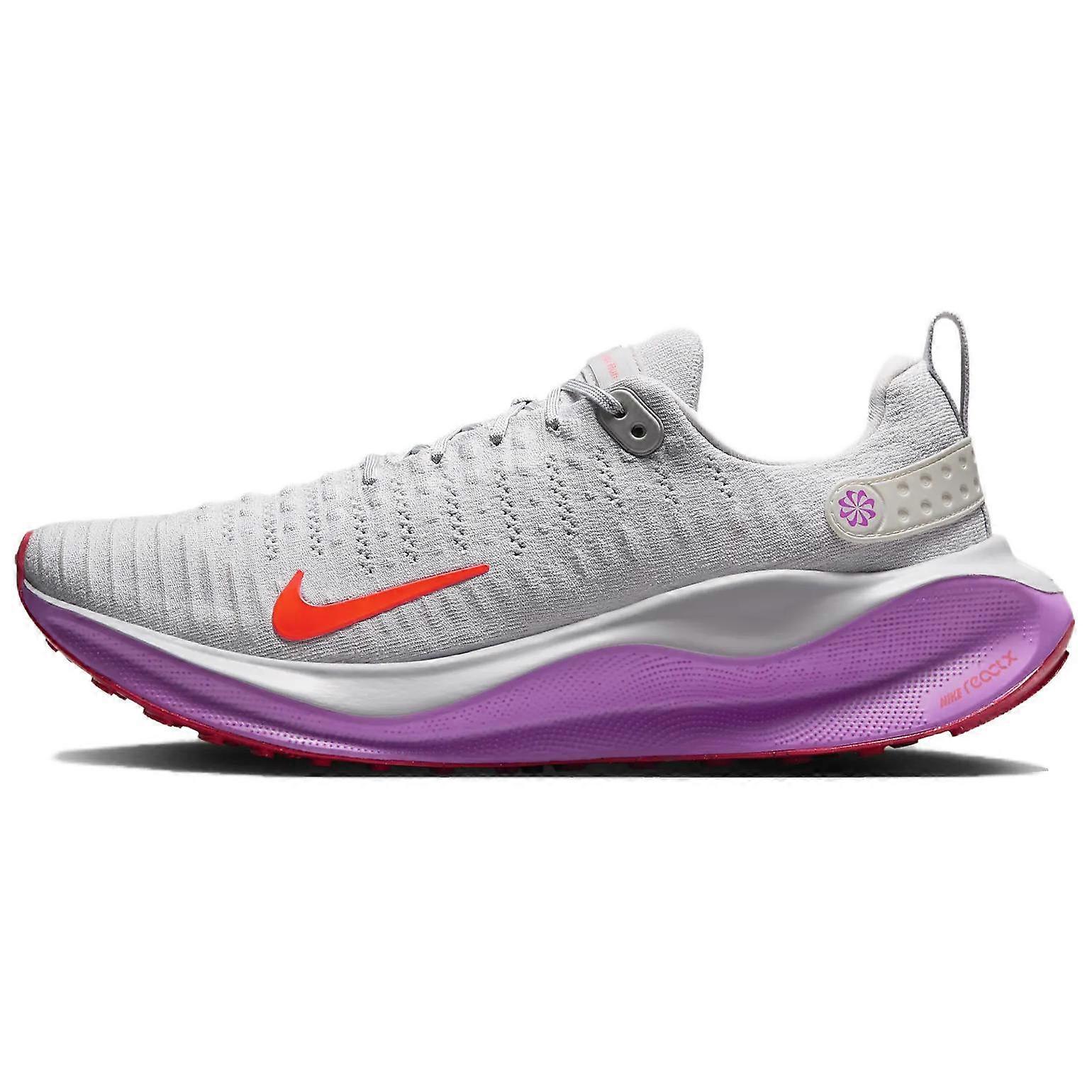 Nike React Infinity Run 4 Grå Hyperviolet Lysende Crimson DR2665-011