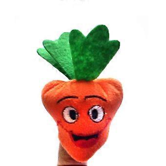 Plush Fruits Vegetables Finger Puppet Education Toys for Kids 10Pcs