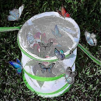2 Pack Foldable Insect Butterfly Perch Cage, Giant Foldable Caterpillar Perches -WHBYV