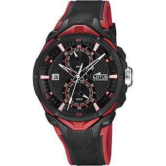 Lotus chrono reloj para Hombre Analógico de Cuarzo con brazalete de Silicona L18107/8