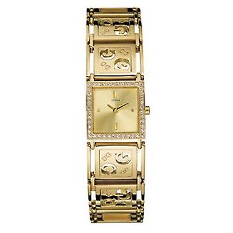 G perf Watch for Women Analog Quartz with Stainless Steel Bracelet Plated in Gold 90005L1