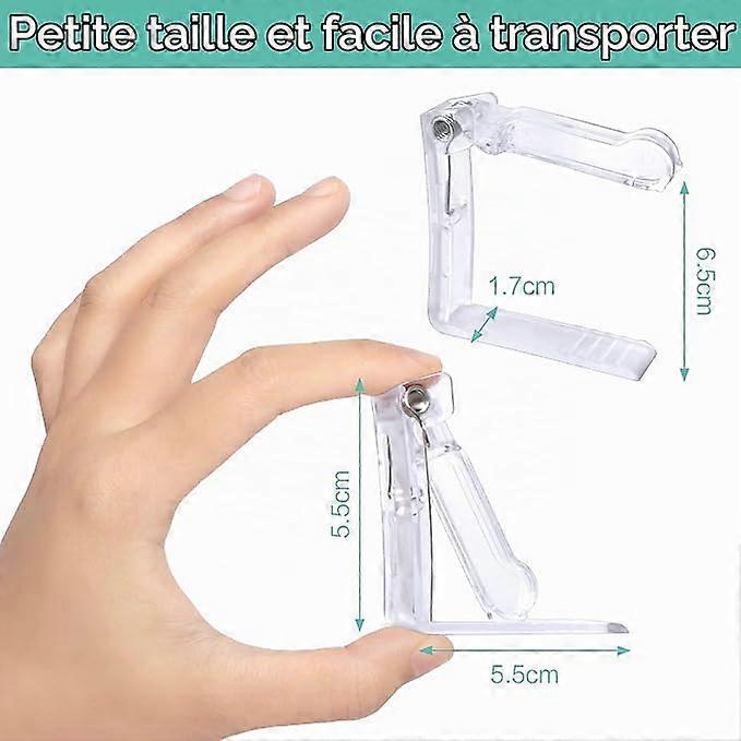 20 Pcs Tablecloth Clips, Plastic Tablecloth Clips, Adjustable Spring-L