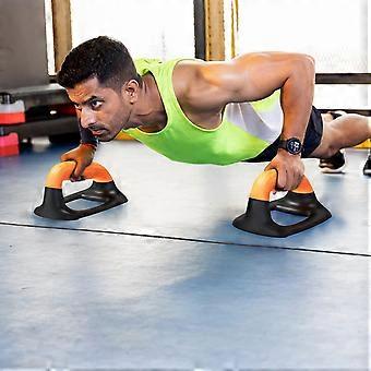 Push-Up-Stangen, Liegestütz-Ständer, Handstand-Stangen, mit weichen Gummigriffen.
