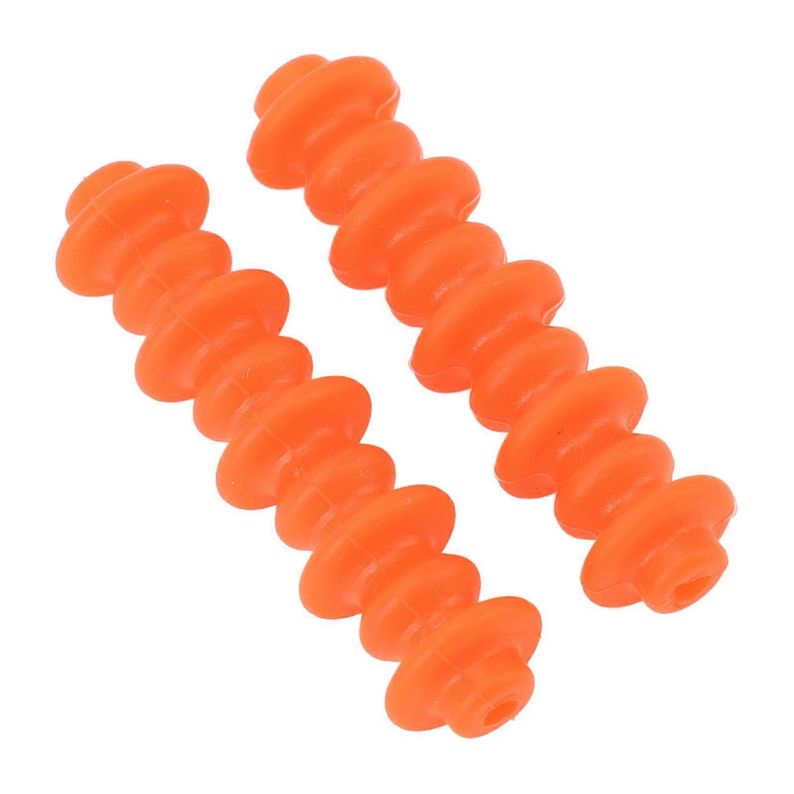 Shock Absorber Rubber Effective Widely Applicable Bow String Damper for Compound Bow Orange