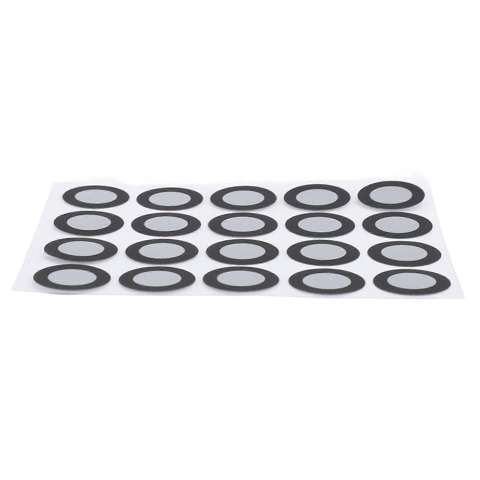 200 Pcs 3D Scanning Marker 12mm ID 19mm OD Precise Tracking Reference Point and Diffuse Reflection Marking Dot