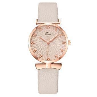 Modische, neue Digitaluhr mit Schleifendesign für Damen, Armbanduhr, Quarzuhr, trendiges Damenmodell, einteiliges Design.