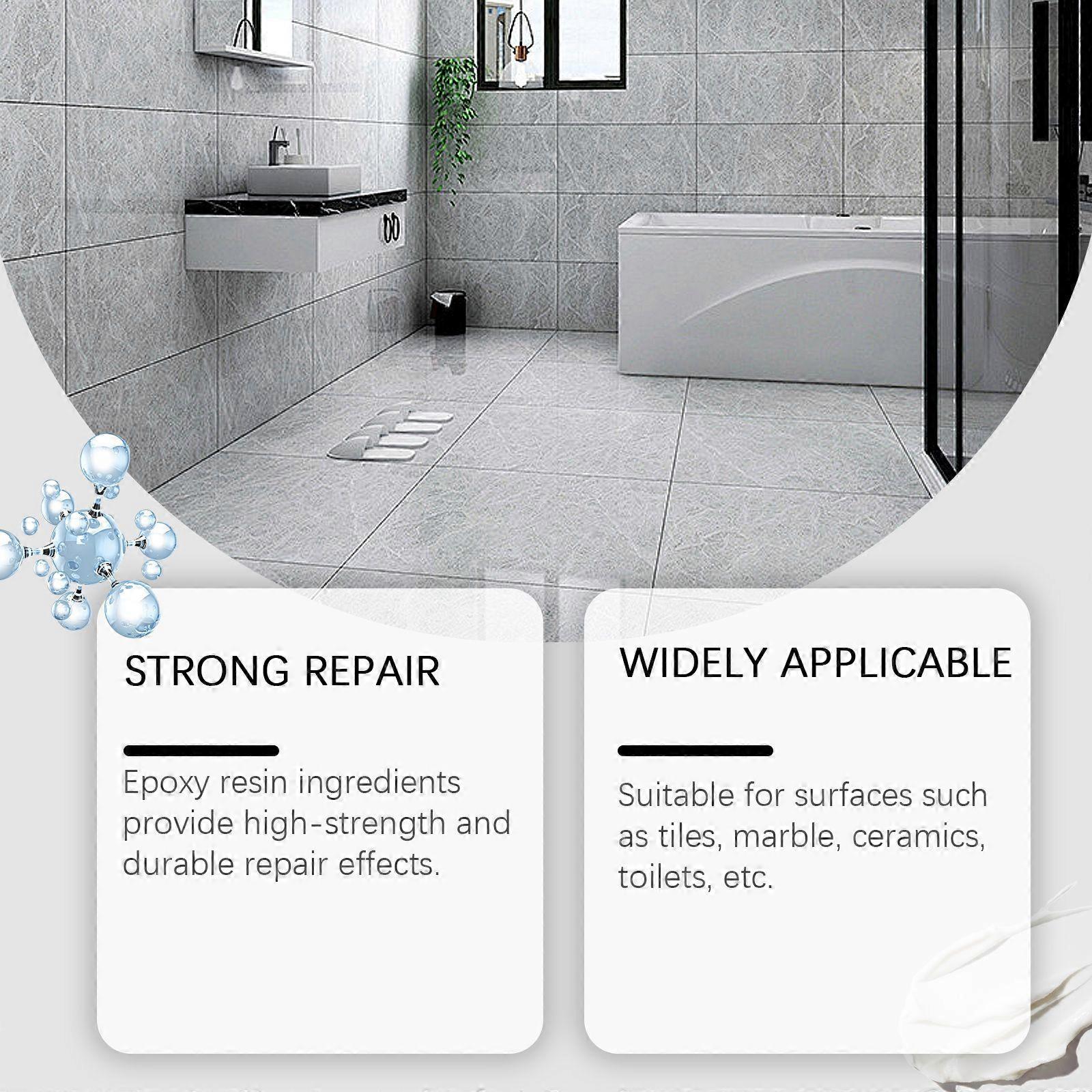 Tile Repair Adhesive Ceramic Paste Contains A Bonding Agent