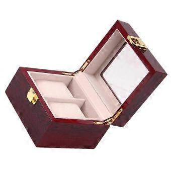 Watch Packing Case and Holder for Storage Brown Portable 1Pcs