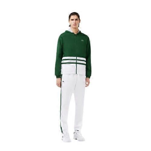 Lacoste Mens Colour Block Polyester Tracksuit Set