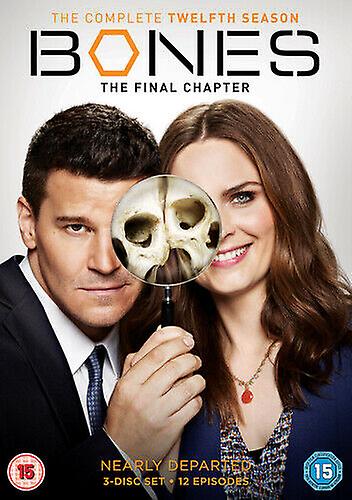 Bones The Complete Twelfth Season - The Final Chapter DVD (2017) David - Region 2
