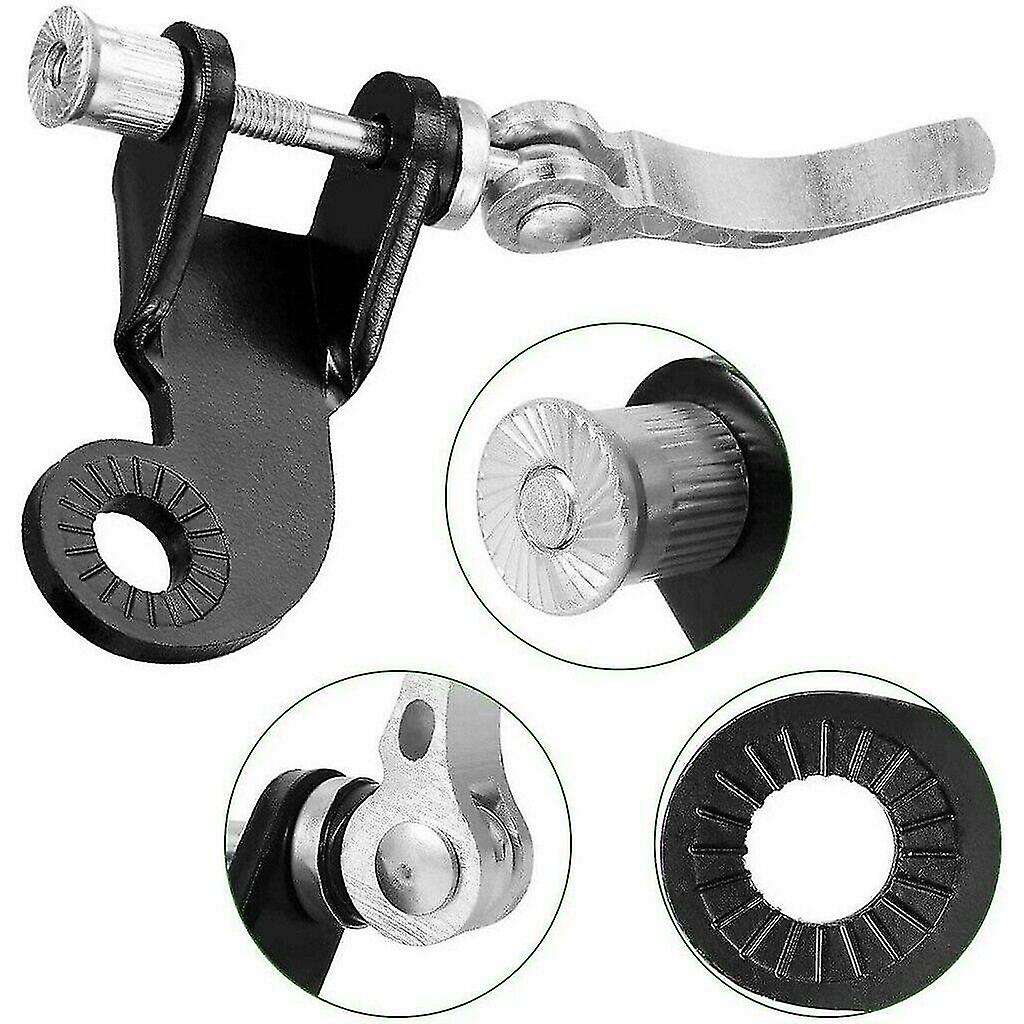 Homoyoyo Universele fietskar trekhaak, aluminiumlegering fietskar linker stekker trekhaak voor kinderen huisdier vrachtwiel aanhanger