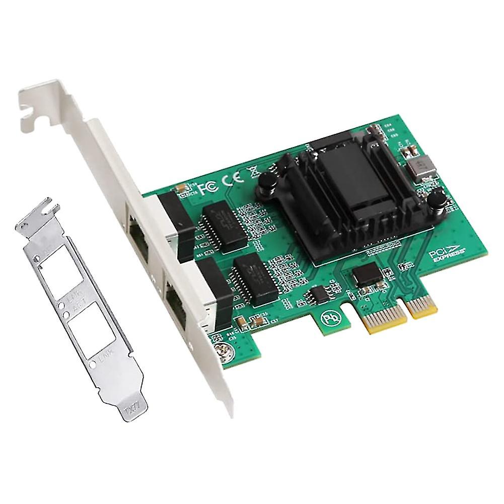 2-port Gigabit Pcie Network Card 1000m Dual Ports Pci Express Ethernet Adapter With 82571eb Lan Nic