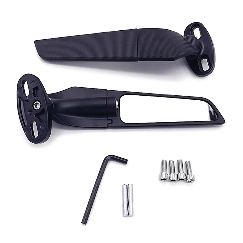 Rearview Mirror for Bike Motorcycle Handlebar Mount 360 Rotatable Adjustable