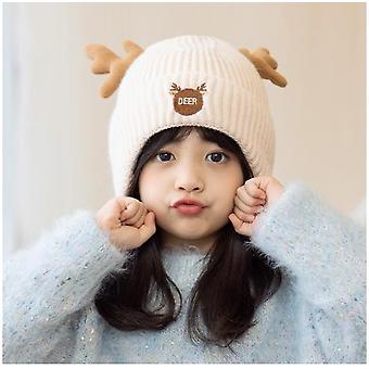 Winter New Children's Hat Thickened Warm Ear Protection Knitted
