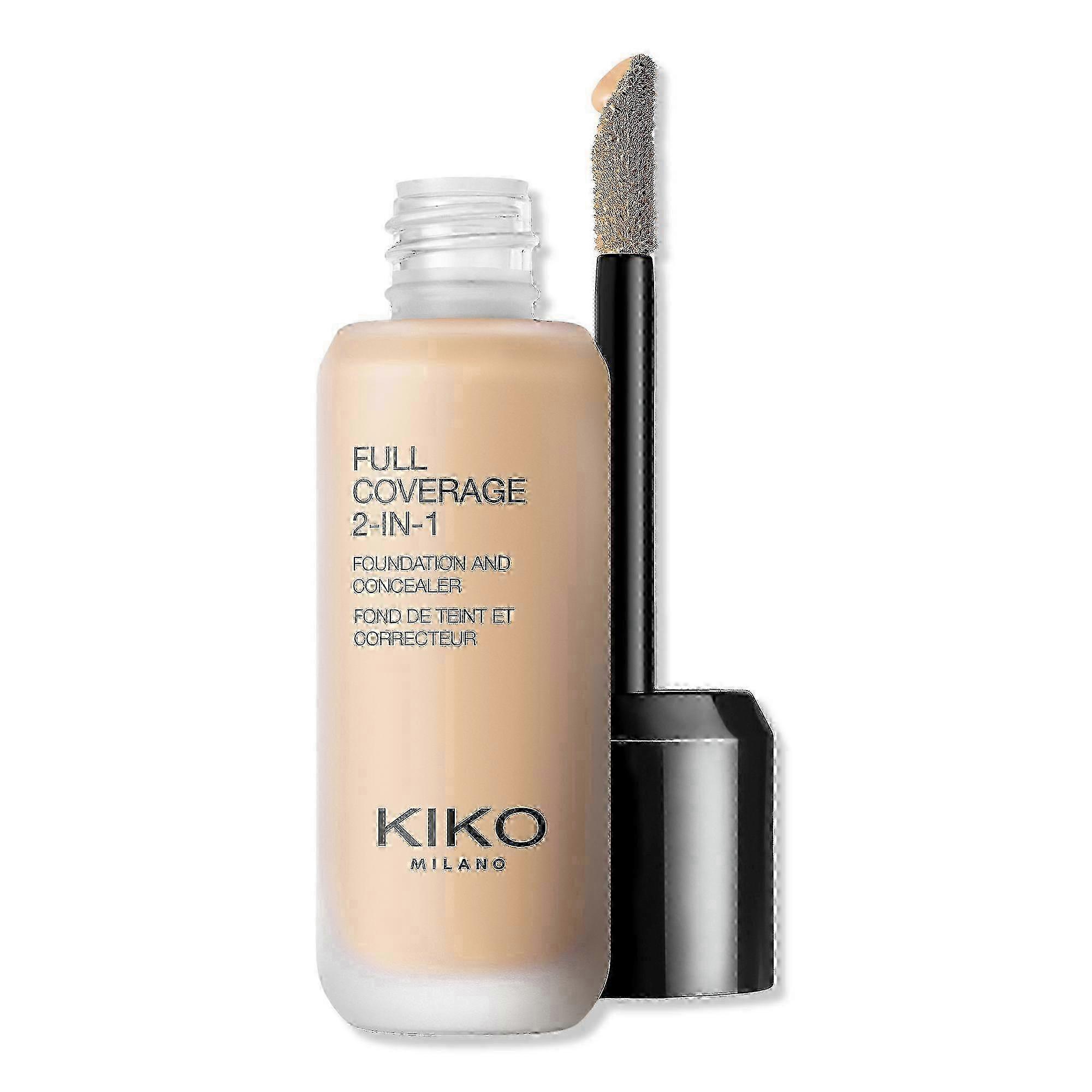 Kiko Milano Full Coverage 2-in-1 Foundation & Concealer, Neutral 25
