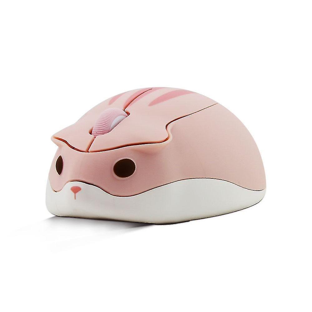 Pink Cute Cartoon Wireless Usb Optical Computer Mini Mouse Hamster