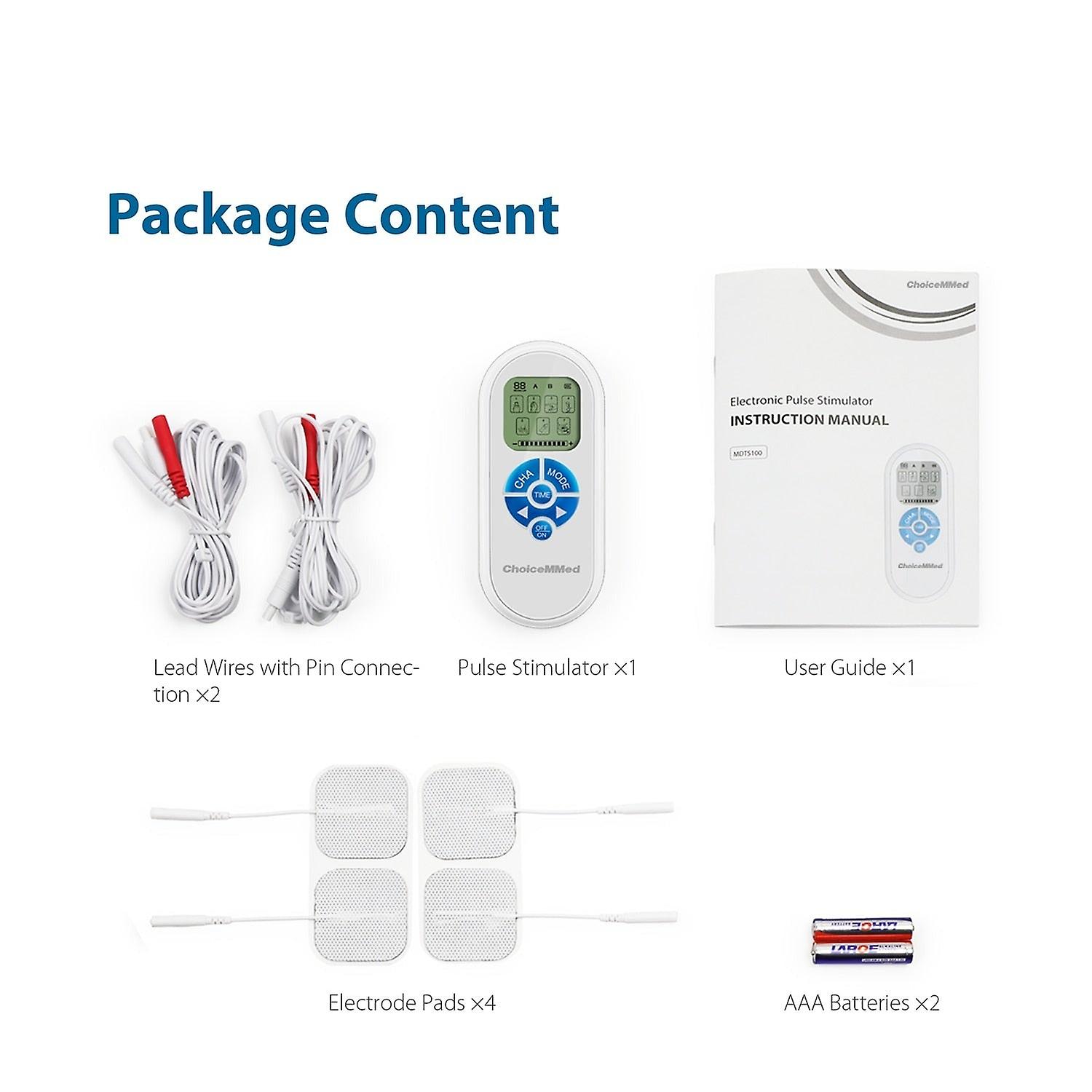 وسادات قطب كهربائي لاستبدال الهلام بوحدة عشرات عالمية لمحفزات النبض الإلكترونية (10 وحدات) Mdts100