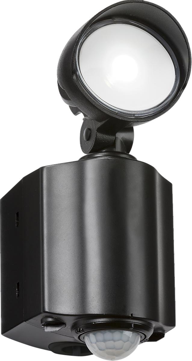 Knightsbridge 230V IP55 LED Security Spotlight - Black - FL8ABK